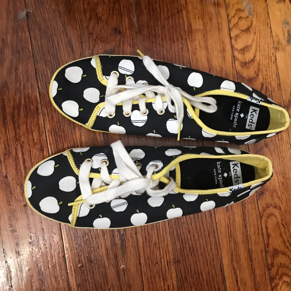 Kate Spade Keds with adorable apple motif